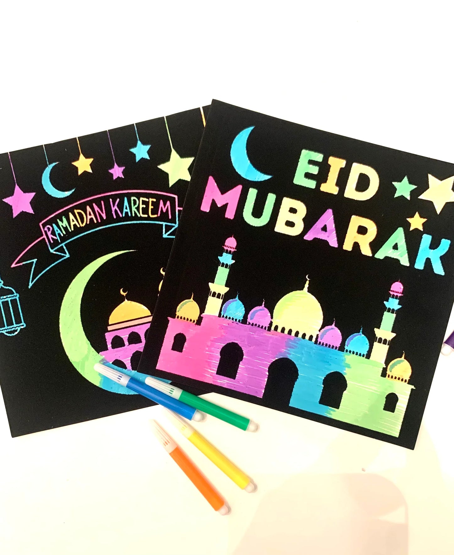 Eid Velvet Art Craft