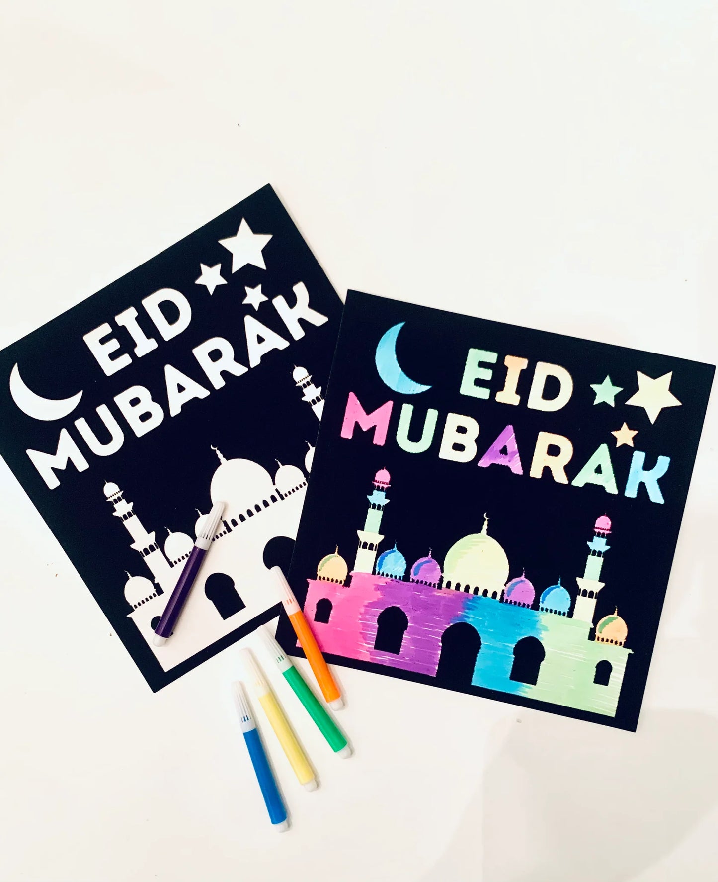 Eid Velvet Art Craft
