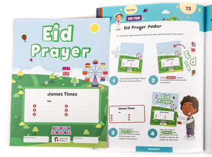 Ramadan Activity Book (Little kids)