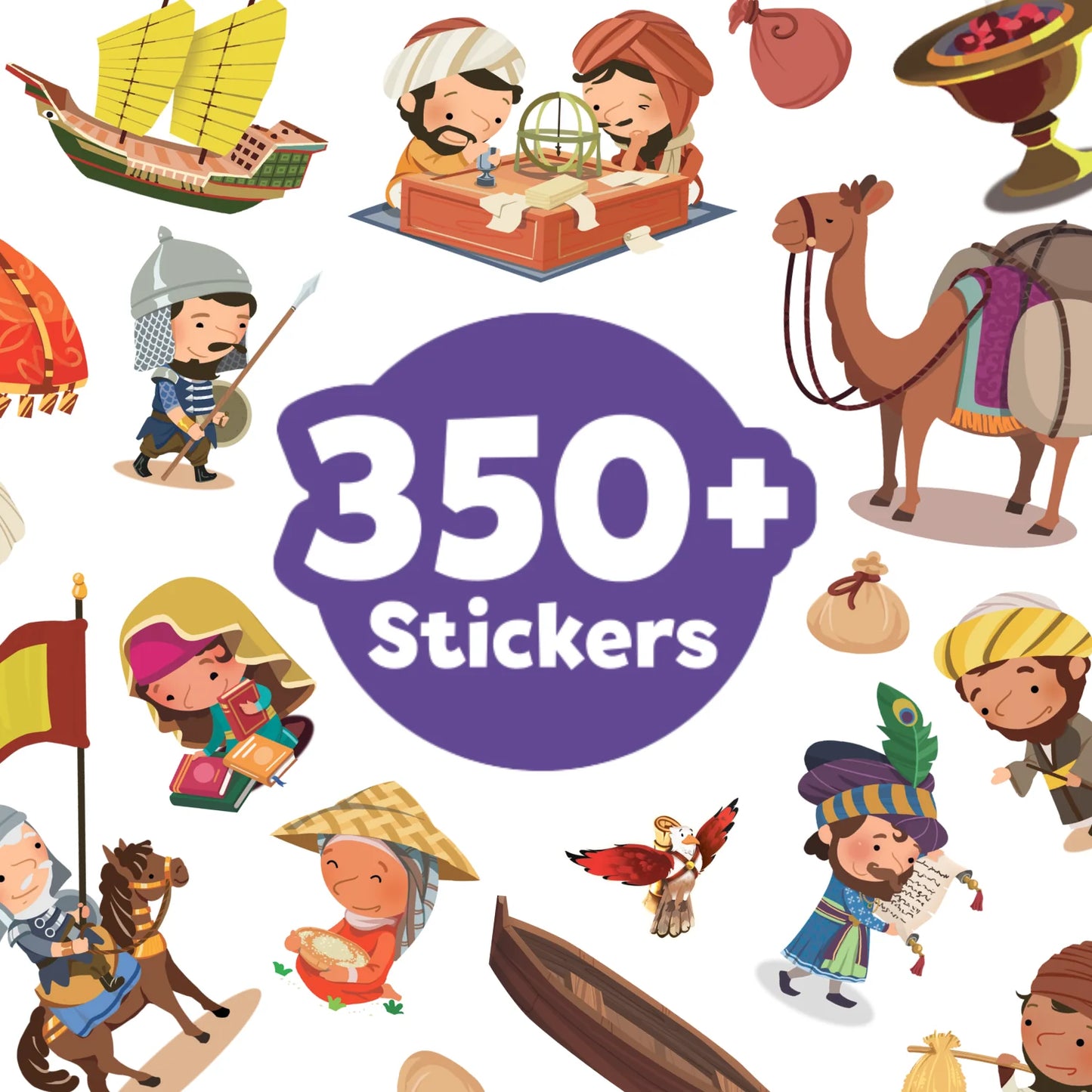 The Amazing Islamic History: Sticker Book