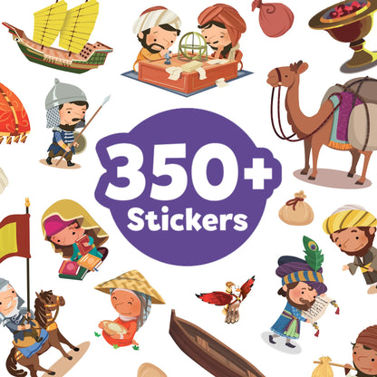 The Amazing Islamic History: Sticker Book