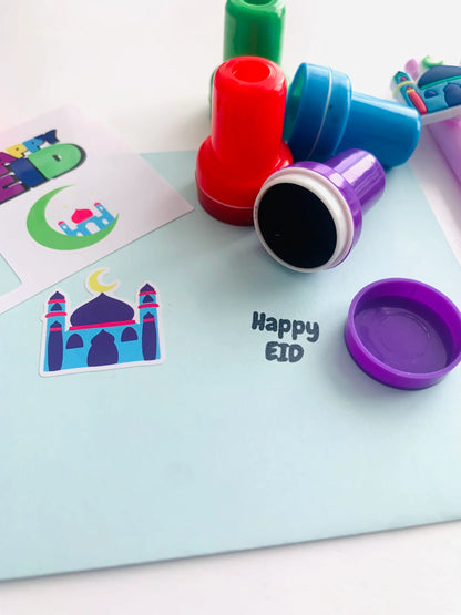 Happy Eid stamp