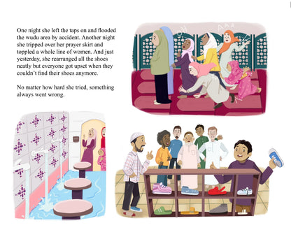 trouble at taraweeh