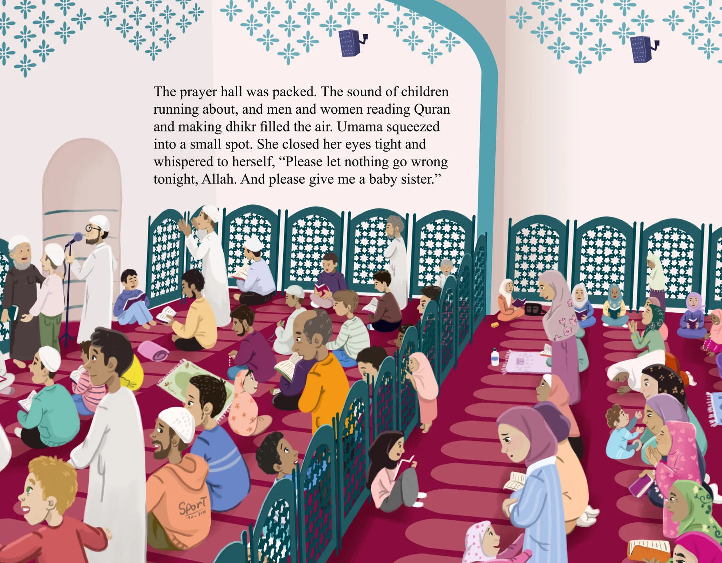 trouble at taraweeh